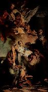 Giovanni Battista Tiepolo Erziehung Mariens oil painting